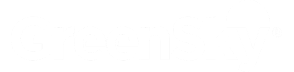 GreenSky logo with “GreenSky” in white text on a light gray background. The “i” in “Sky” is topped with a semicircle resembling a rising sun.